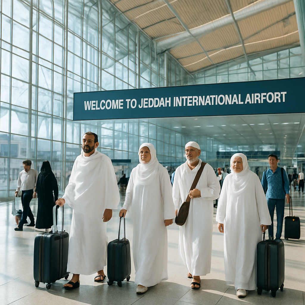 Airport arrival