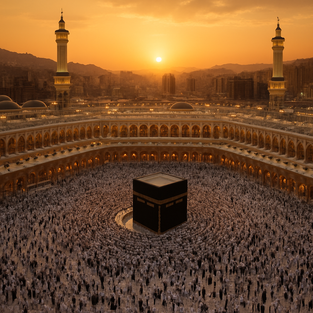 Makkah - Holy Kaaba and Masjid al-Haram